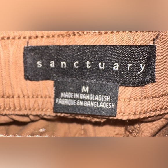 Sanctuary Women's Pull On Drawstring Cargo Pants - Size M - Picture 7 of 7